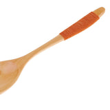 Maxbell Exquisite Creative Wooden Spoon Fork Travel Lunch Flatware Khaki Spoon