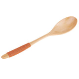Maxbell Exquisite Creative Wooden Spoon Fork Travel Lunch Flatware Khaki Spoon