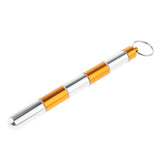 Maxbell Waterproof Pill Box Case Holder Container Capsule Bottle Keychain 14 x 148mm