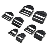 Maxbell 20Pcs Camping Waist Straps Buckles Clips Webbing Buckles Outdoor Tool 20MM
