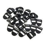 Maxbell 20Pcs Camping Waist Straps Buckles Clips Webbing Buckles Outdoor Tool 20MM