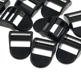 Maxbell 20Pcs Camping Waist Straps Buckles Clips Webbing Buckles Outdoor Tool 20MM