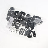 Maxbell 20Pcs Camping Waist Straps Buckles Clips Webbing Buckles Outdoor Tool 20MM