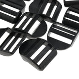 Maxbell 20Pcs Camping Waist Straps Buckles Clips Webbing Buckles Outdoor Tool 32MM