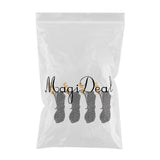 Maxbell 4 Pcs Reflective Camping Tent Guide Rope Guy Line Cord and Adjusters Black