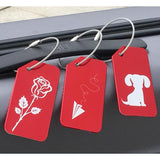 Maxbell Metal Luggage Tag Card Suitcase Identity Address Name Label football