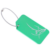 Maxbell Metal Luggage Tag Card Suitcase Identity Address Name Label boneset