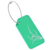 Maxbell Metal Luggage Tag Card Suitcase Identity Address Name Label boneset