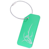 Maxbell Metal Luggage Tag Card Suitcase Identity Address Name Label boneset