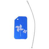Maxbell Metal Luggage Tag Card Suitcase Identity Address Name Label windmill