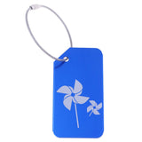 Maxbell Metal Luggage Tag Card Suitcase Identity Address Name Label windmill