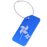 Maxbell Metal Luggage Tag Card Suitcase Identity Address Name Label windmill