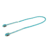 Maxbell Climbing Knotted Pre-sewn Eye-to-Eye Prusik Loop Cord Static Rope Blue 90cm