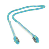Maxbell Climbing Knotted Pre-sewn Eye-to-Eye Prusik Loop Cord Static Rope Blue 90cm