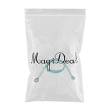 Maxbell Climbing Knotted Pre-sewn Eye-to-Eye Prusik Loop Cord Static Rope Blue 150cm