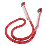 Maxbell Climbing Knotted Pre-sewn Eye-to-Eye Prusik Loop Cord Static Rope Red 90cm