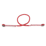 Maxbell Climbing Knotted Pre-sewn Eye-to-Eye Prusik Loop Cord Static Rope Red 90cm