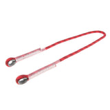Maxbell Climbing Knotted Pre-sewn Eye-to-Eye Prusik Loop Cord Static Rope Red 90cm