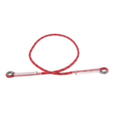 Maxbell Climbing Knotted Pre-sewn Eye-to-Eye Prusik Loop Cord Static Rope Red 150cm