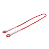 Maxbell Climbing Knotted Pre-sewn Eye-to-Eye Prusik Loop Cord Static Rope Red 150cm