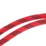 Maxbell Climbing Knotted Pre-sewn Eye-to-Eye Prusik Loop Cord Static Rope Red 210cm