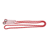 Maxbell Climbing Knotted Pre-sewn Eye-to-Eye Prusik Loop Cord Static Rope Red 210cm