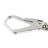 Maxbell 15KN Safety Lanyard Climbing Fall Protection Harness Belt Carabiner Rope B