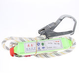 Maxbell 15KN Safety Lanyard Climbing Fall Protection Harness Belt Carabiner Rope B