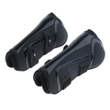 Maxbell 1 Pair Horse Leg Boots Equestrian Front Hind Tendon Protection Black Front