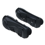 Maxbell 1 Pair Horse Leg Boots Equestrian Front Hind Tendon Protection Black Front