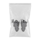 Maxbell 1 Pair Horse Leg Boots Equestrian Front Hind Tendon Protection Brown Rear