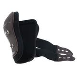 Maxbell 1 Pair Horse Leg Boots Equestrian Front Hind Tendon Protection Brown Rear