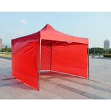 Maxbell Waterproof Instant Canopy Tent Sidewall Sun Shade Shelter Red A 190x290cm