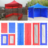 Maxbell Waterproof Instant Canopy Tent Sidewall Sun Shade Shelter Red A 190x290cm