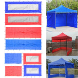 Maxbell Waterproof Instant Canopy Tent Sidewall Sun Shade Shelter Red A 190x290cm