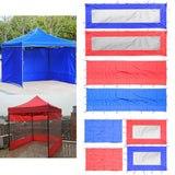 Maxbell Waterproof Instant Canopy Tent Sidewall Sun Shade Shelter Red A 190x290cm