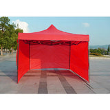 Maxbell Waterproof Instant Canopy Tent Sidewall Sun Shade Shelter Red A 190x290cm