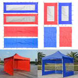 Maxbell Waterproof Instant Canopy Tent Sidewall Sun Shade Shelter Red A 190x290cm