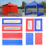 Maxbell Waterproof Instant Canopy Tent Sidewall Sun Shade Shelter Red A 190x290cm