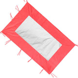 Maxbell Waterproof Instant Canopy Tent Sidewall Sun Shade Shelter Red B 190x290cm