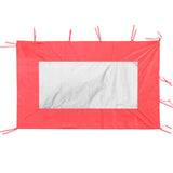 Maxbell Waterproof Instant Canopy Tent Sidewall Sun Shade Shelter Red B 190x290cm