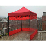 Maxbell Waterproof Instant Canopy Tent Sidewall Sun Shade Shelter Red B 190x290cm