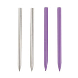 Maxbell 2pcs Stainless Steel Paracord Fid Lacing Stitching Needles Outdoors 90mm