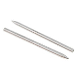 Maxbell 2pcs Stainless Steel Paracord Fid Lacing Stitching Needles Outdoors 90mm