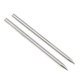 Maxbell 2pcs Stainless Steel Paracord Fid Lacing Stitching Needles Outdoors 90mm