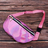Maxbell Waterproof Reflective Bum Waist Bag Running Jogging Hiking Fanny Pack Wallet Pink