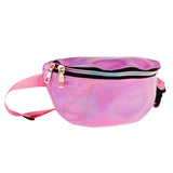 Maxbell Waterproof Reflective Bum Waist Bag Running Jogging Hiking Fanny Pack Wallet Pink