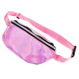 Maxbell Waterproof Reflective Bum Waist Bag Running Jogging Hiking Fanny Pack Wallet Pink