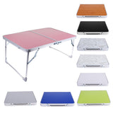 Maxbell Folding Camping Table Portable Picnic Outdoor Garden BBQ Dining Desk White