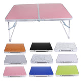 Maxbell Folding Camping Table Portable Picnic Outdoor Garden BBQ Dining Desk White